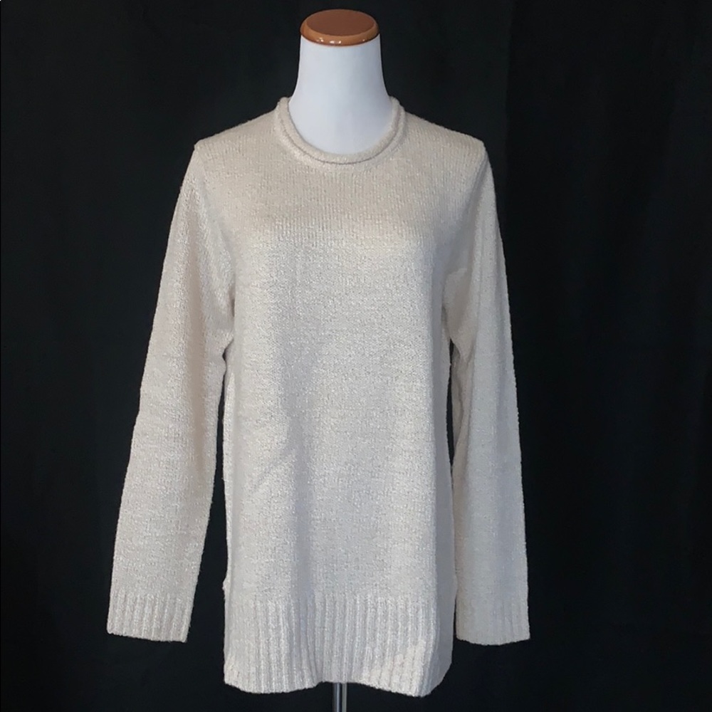 Croft & Barrow Women’s Beige Long Sweater